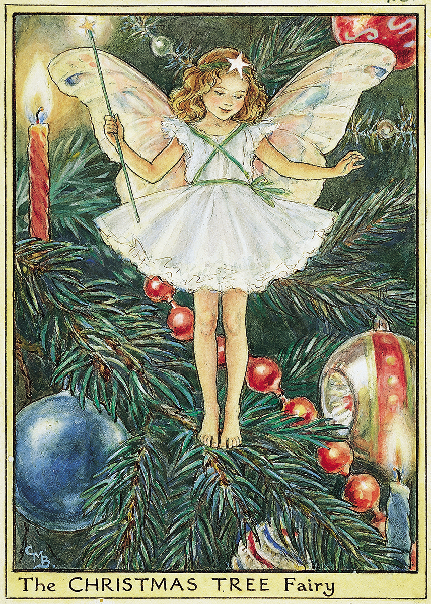 Image result for fairies on christmas