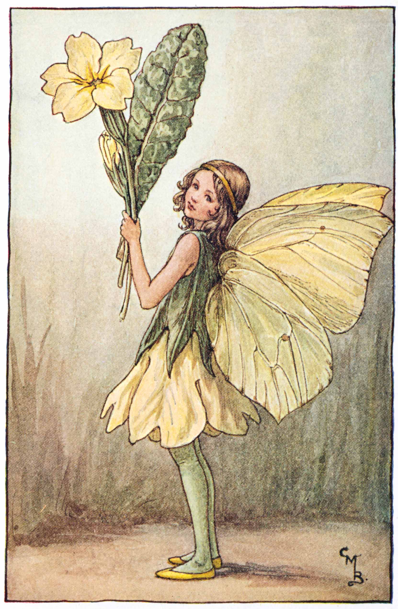 The Primrose Fairy - Flower Fairies